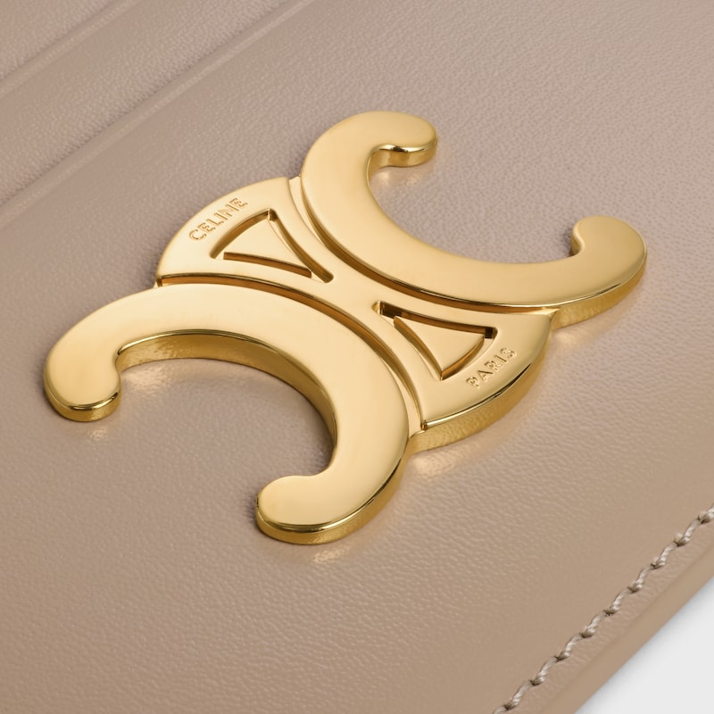 porte-cartes triomphe en cuir de veau vieux