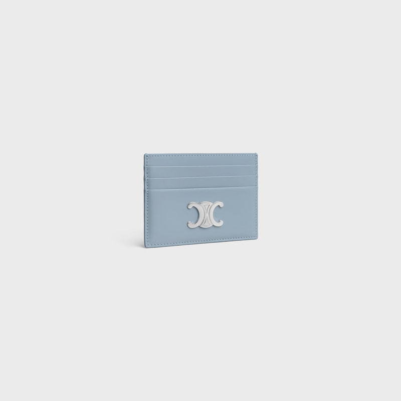 porte-cartes triomphe en cuir de veau vieux