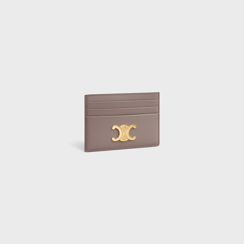 porte-cartes triomphe en cuir de veau vieux