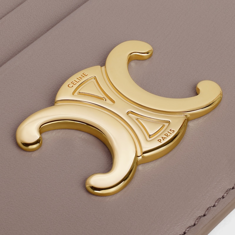 porte-cartes triomphe en cuir de veau vieux