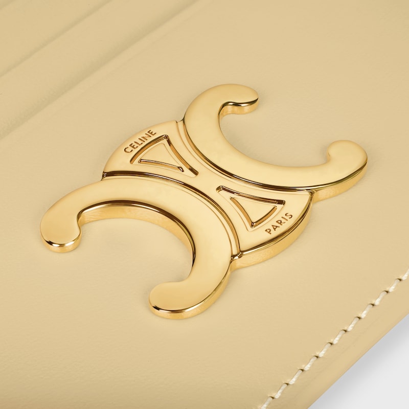 porte-cartes triomphe en cuir de veau vieux