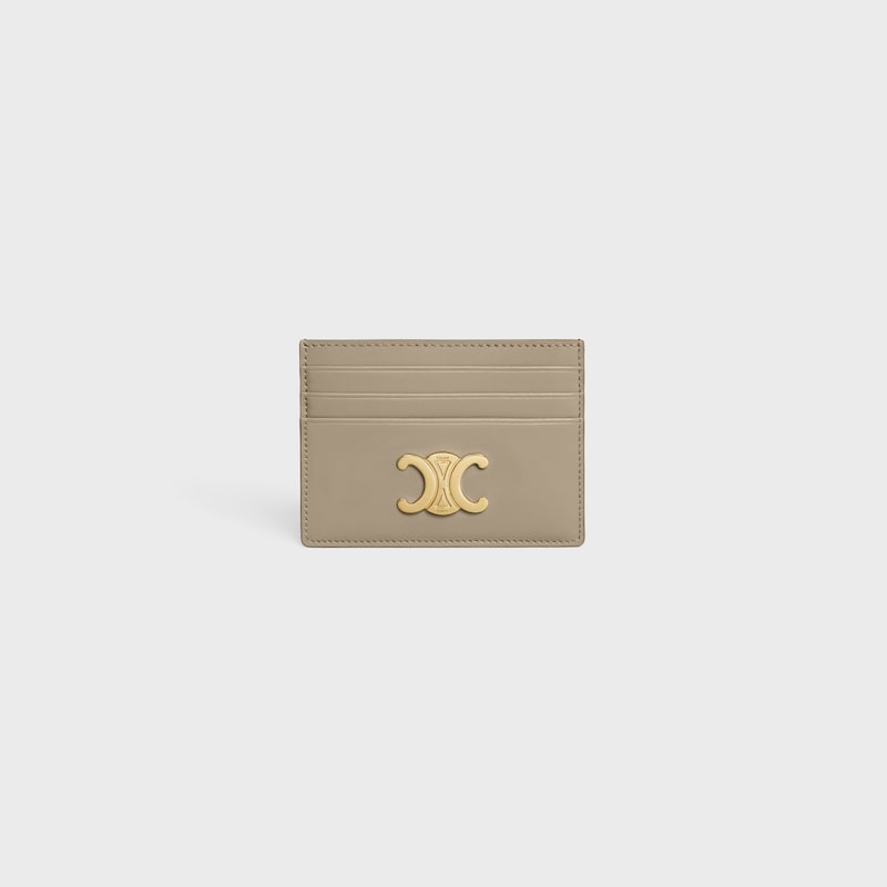 porte-cartes triomphe en cuir de veau vieux
