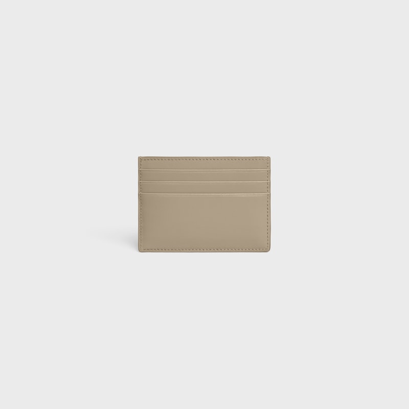 porte-cartes triomphe en cuir de veau vieux