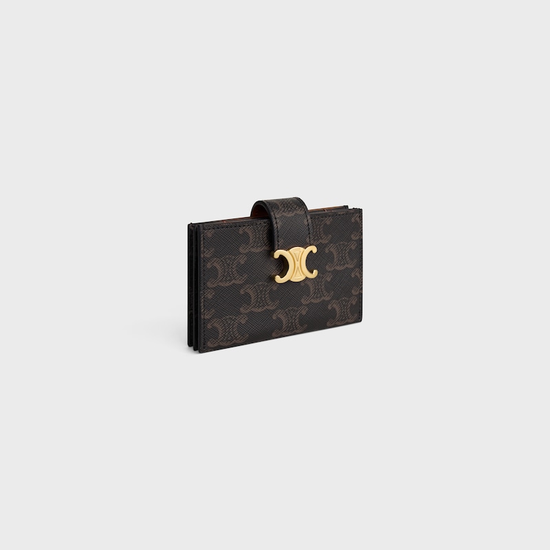 porte-cartes accordeon nino en toile triomphe