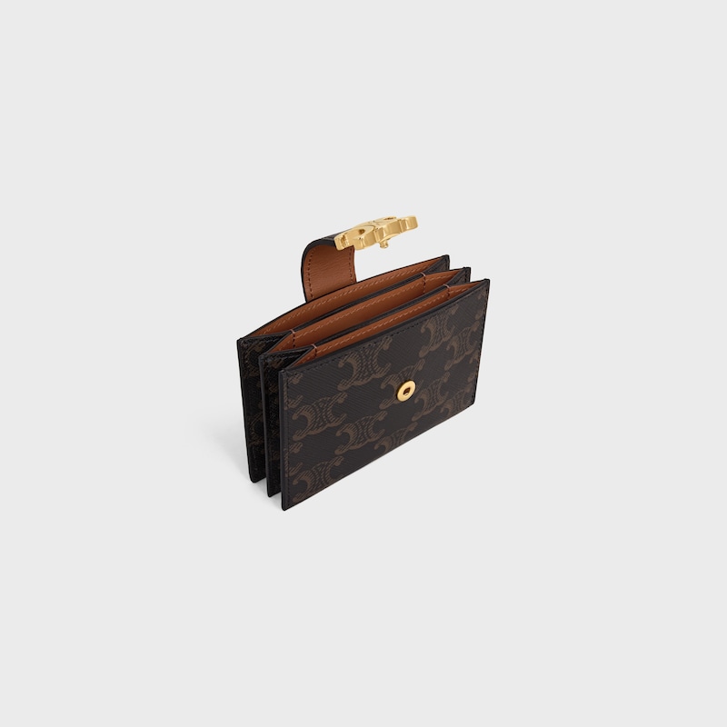 porte-cartes accordeon nino en toile triomphe