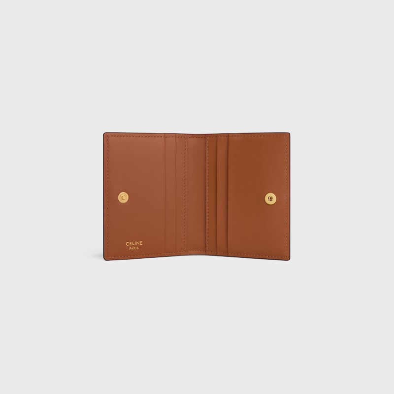 porte-cartes À deux volets en toile triomphe