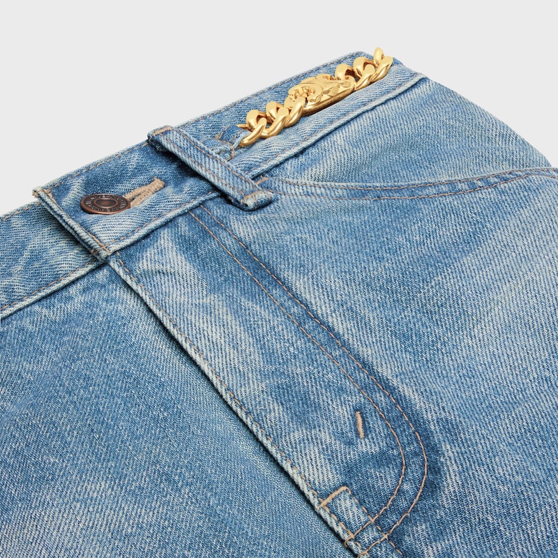 jean chaton en denim délavé pismo
