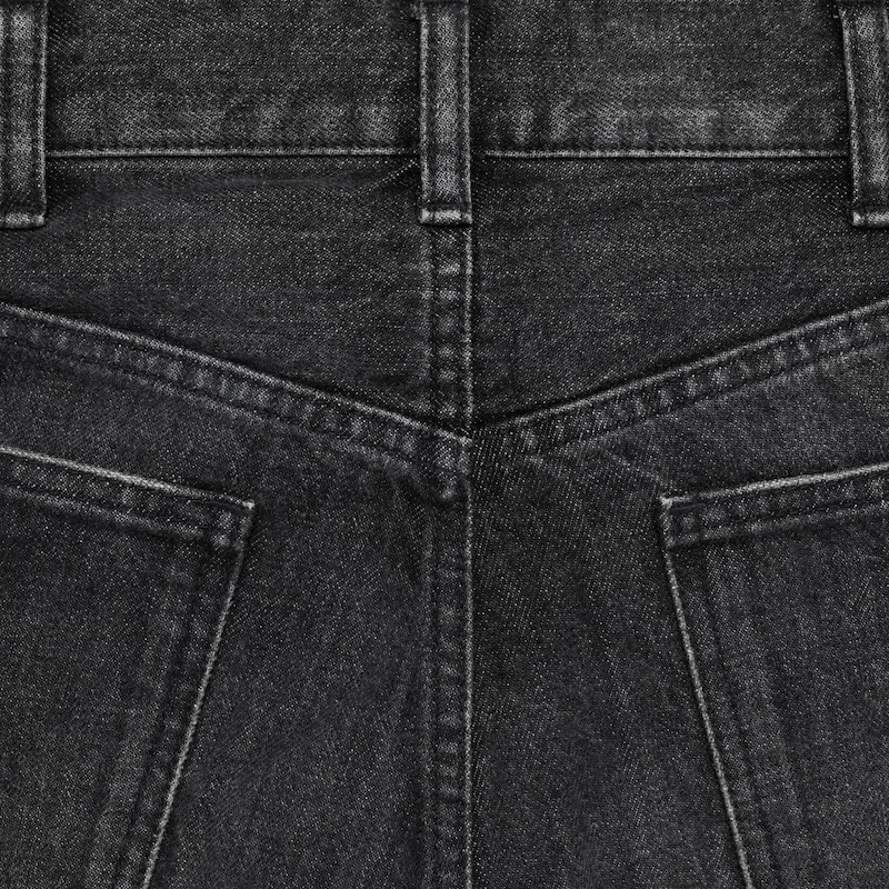 jean wesley en denim délavé black ice rinse