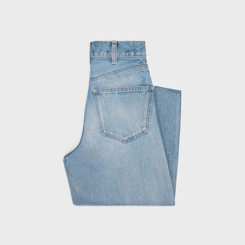 jeans kitty en denim dÉlavÉ pismo