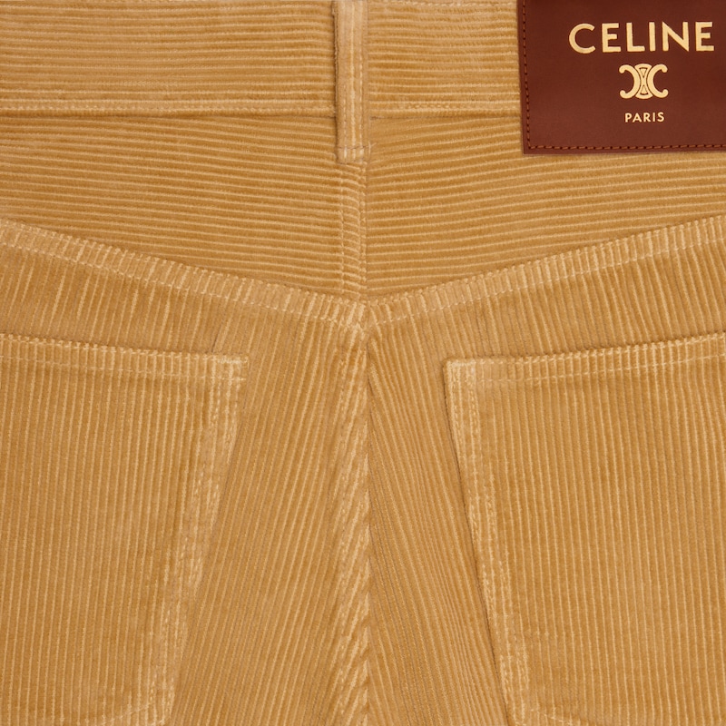 jean jolene en velours côtelé
