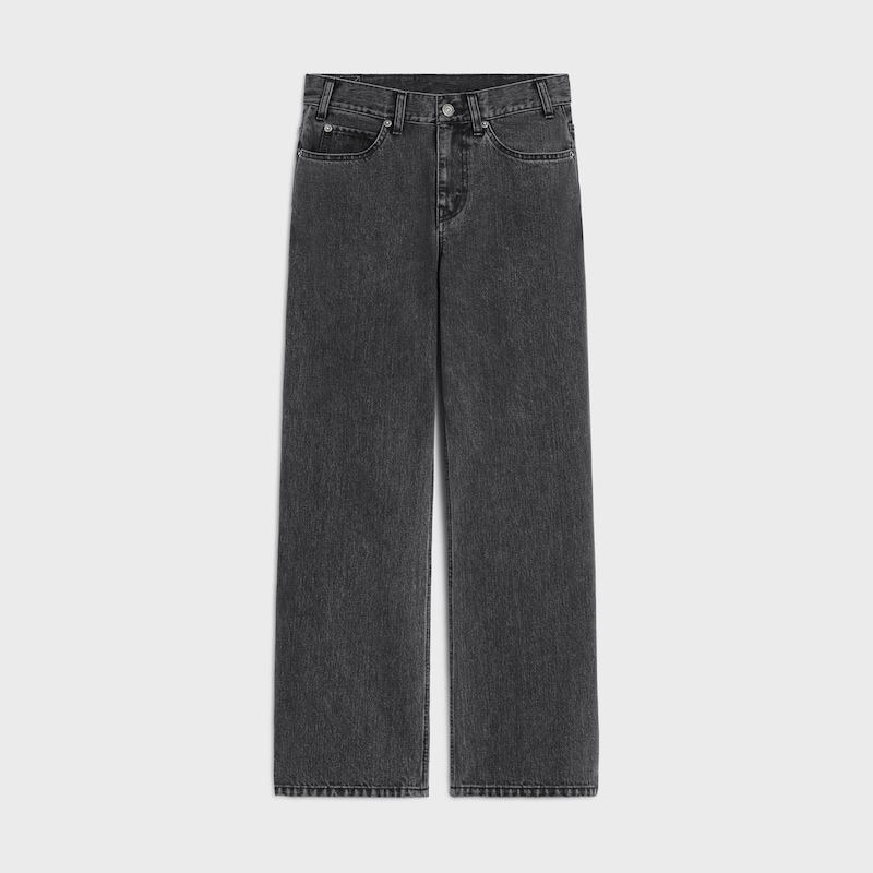 jean jolene en denim délavé anthracite