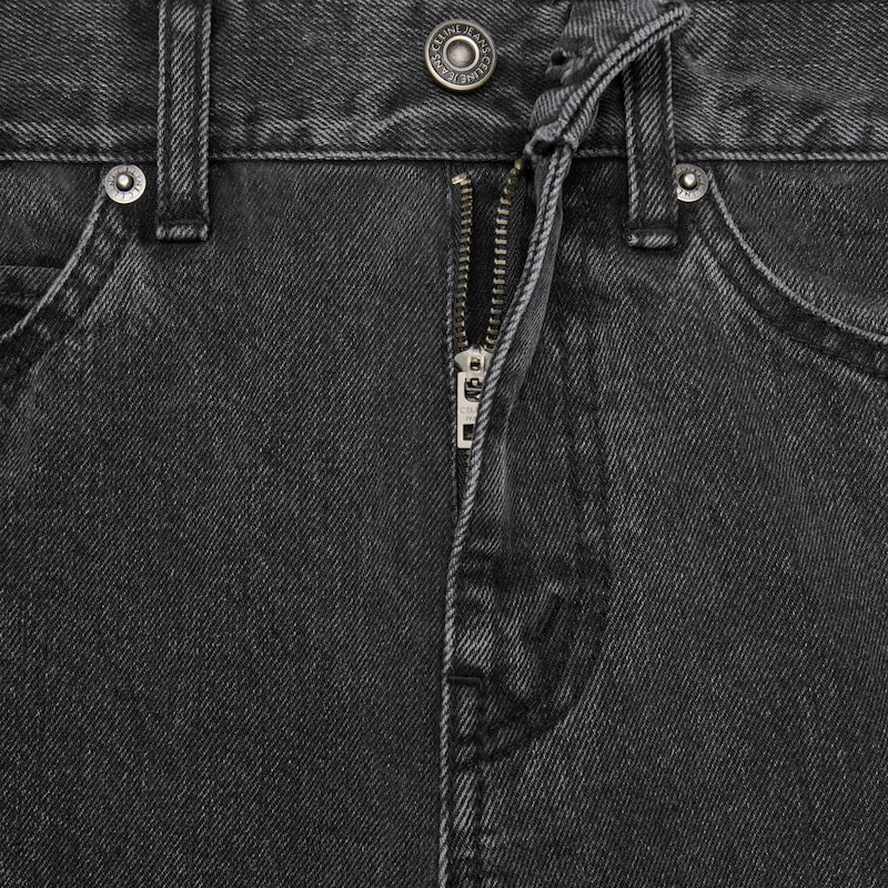 jean jolene en denim délavé anthracite