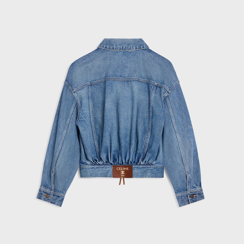veste de camionnier en jean