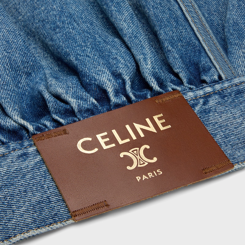 veste de camionnier en jean