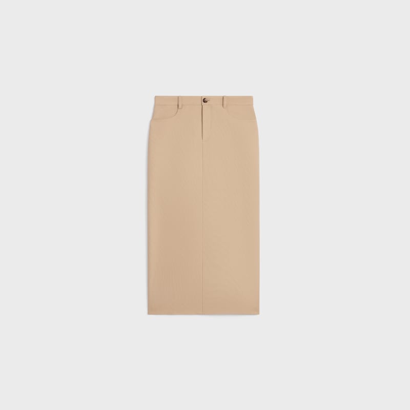 jupe crayon en cachemire mohair nattét