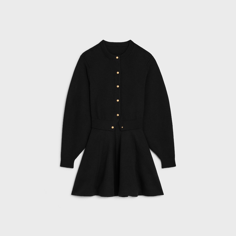 robe courte en laine