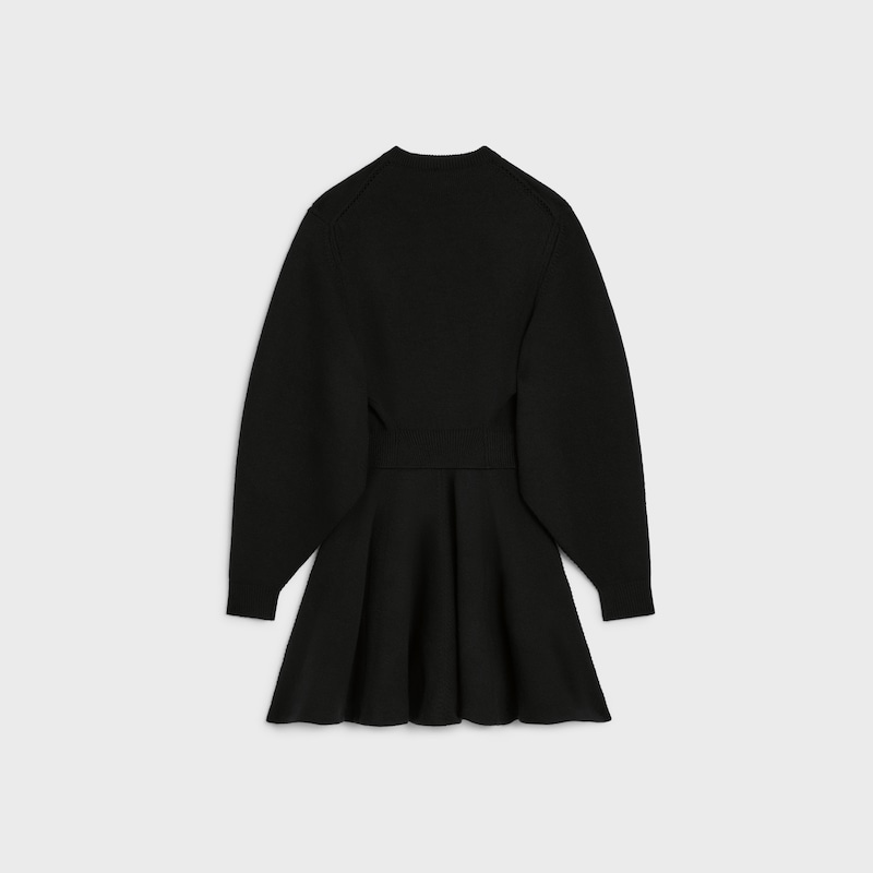 robe courte en laine