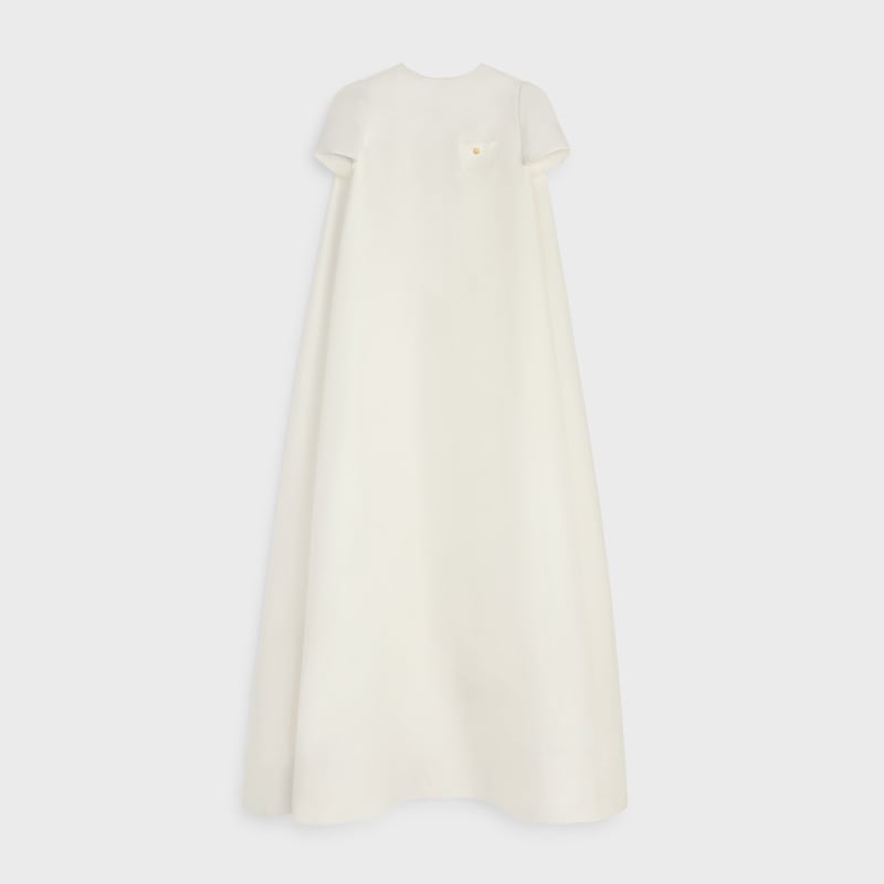 robe en organza de soie