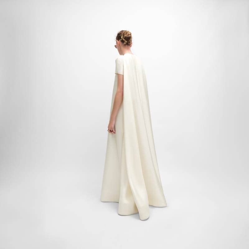 robe en organza de soie