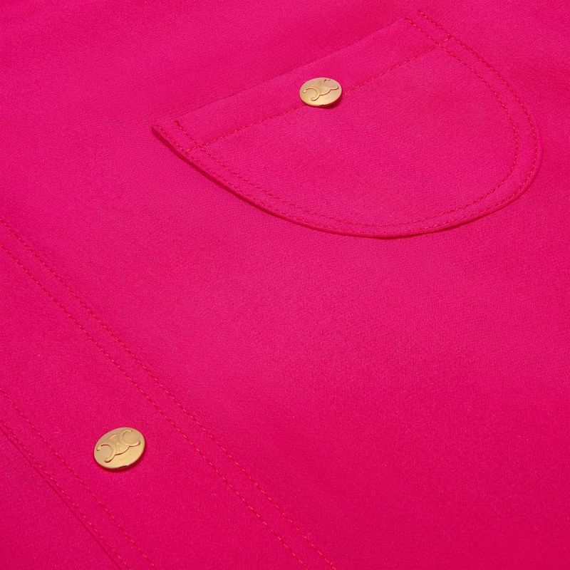 robe en crêpe de soie acétate