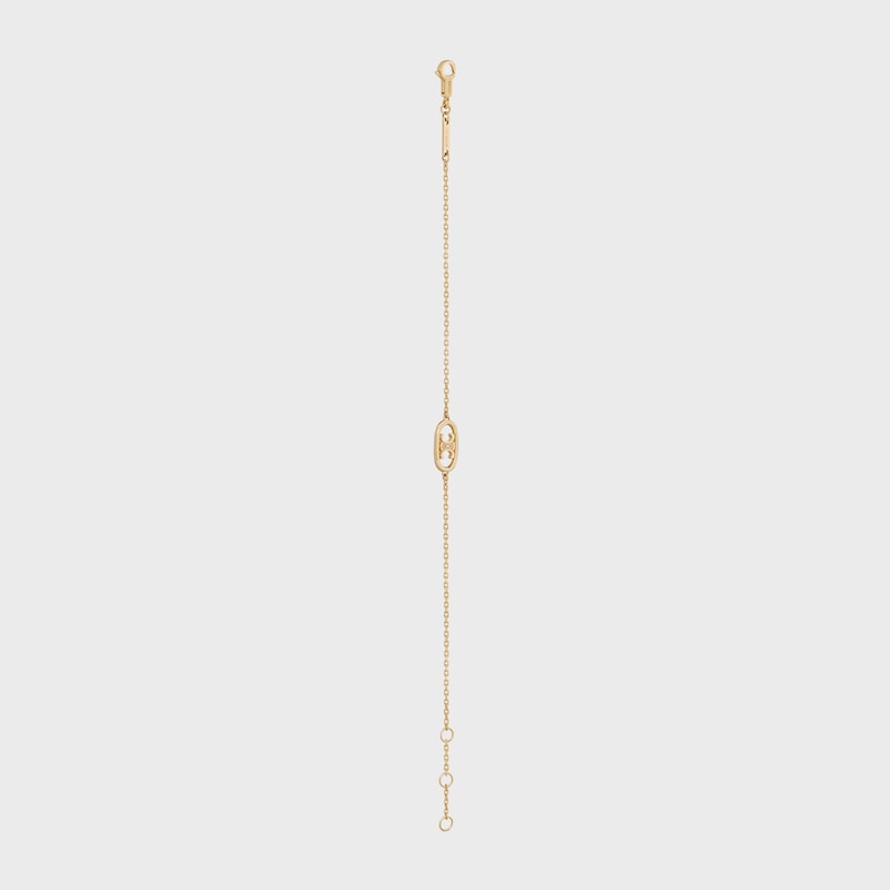 bracelet maillon triomphe en or jaune