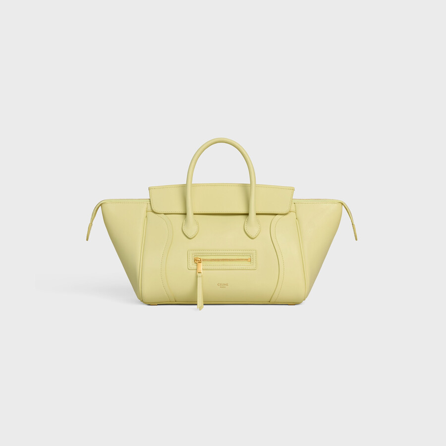 petit valise neuve en cuir dagneau souple et brillant
