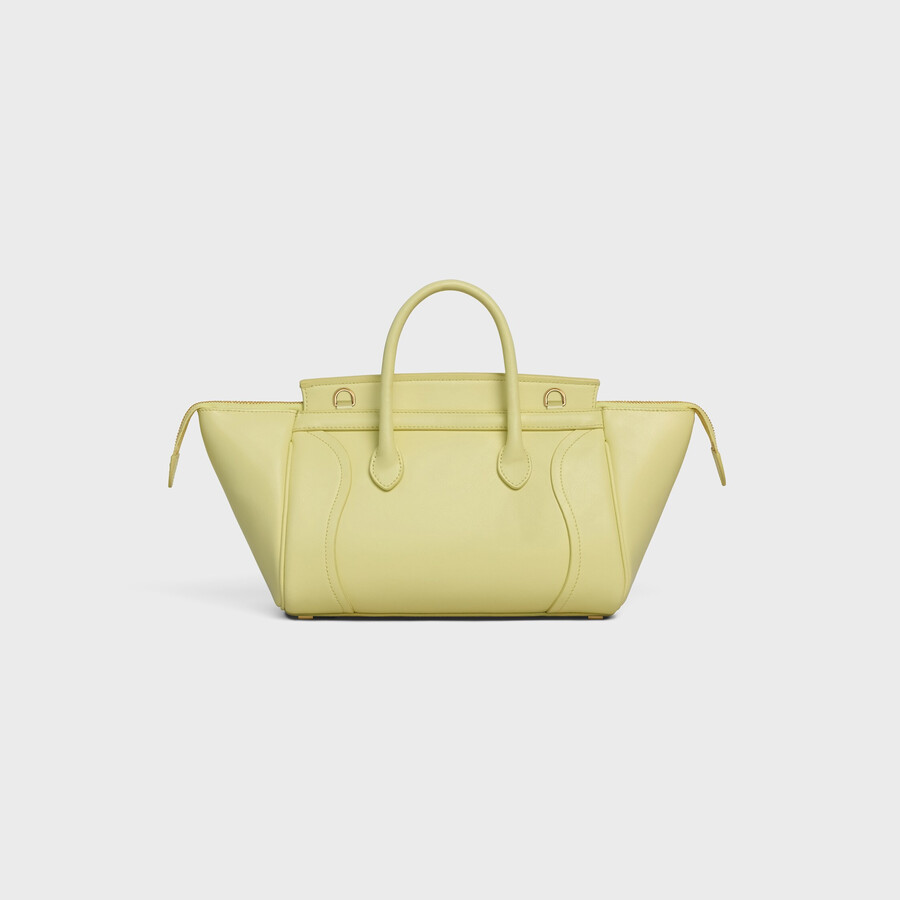 petit valise neuve en cuir dagneau souple et brillant