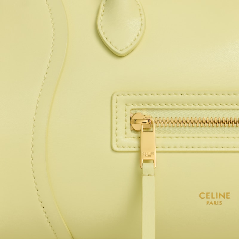 petit valise neuve en cuir dagneau souple et brillant