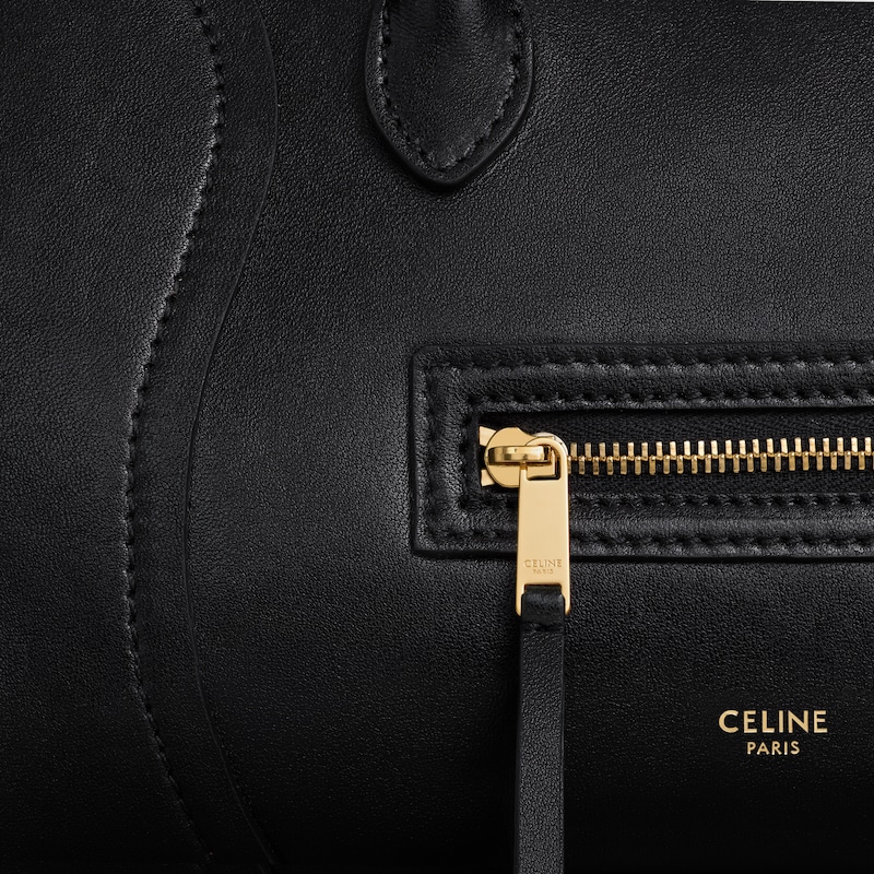 petit valise neuve en cuir dagneau souple et brillant