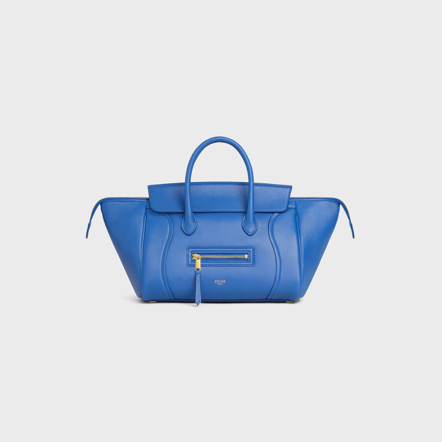petit valise neuve en cuir dagneau souple et brillant