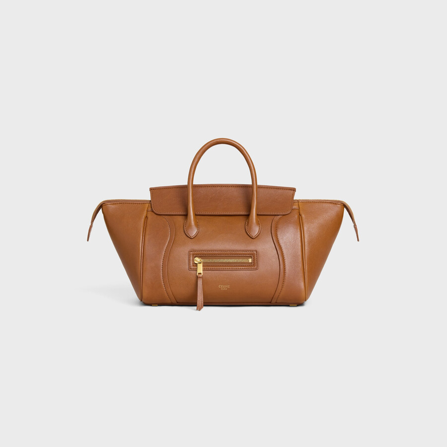 petit valise neuve en cuir dagneau souple et brillant