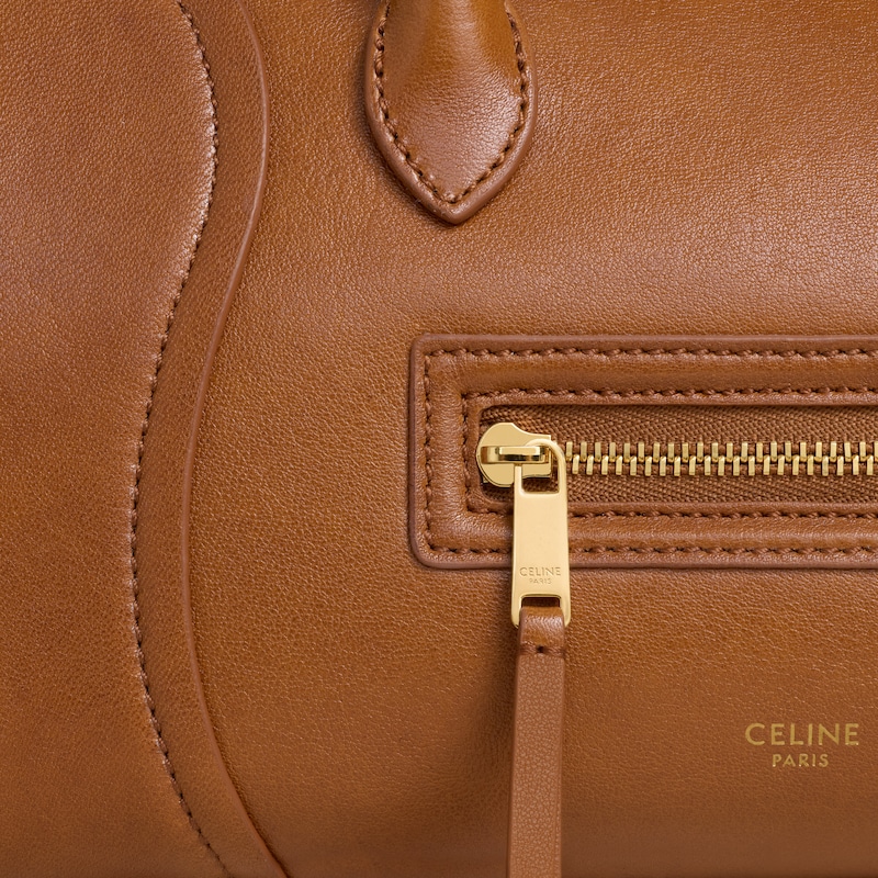 petit valise neuve en cuir dagneau souple et brillant
