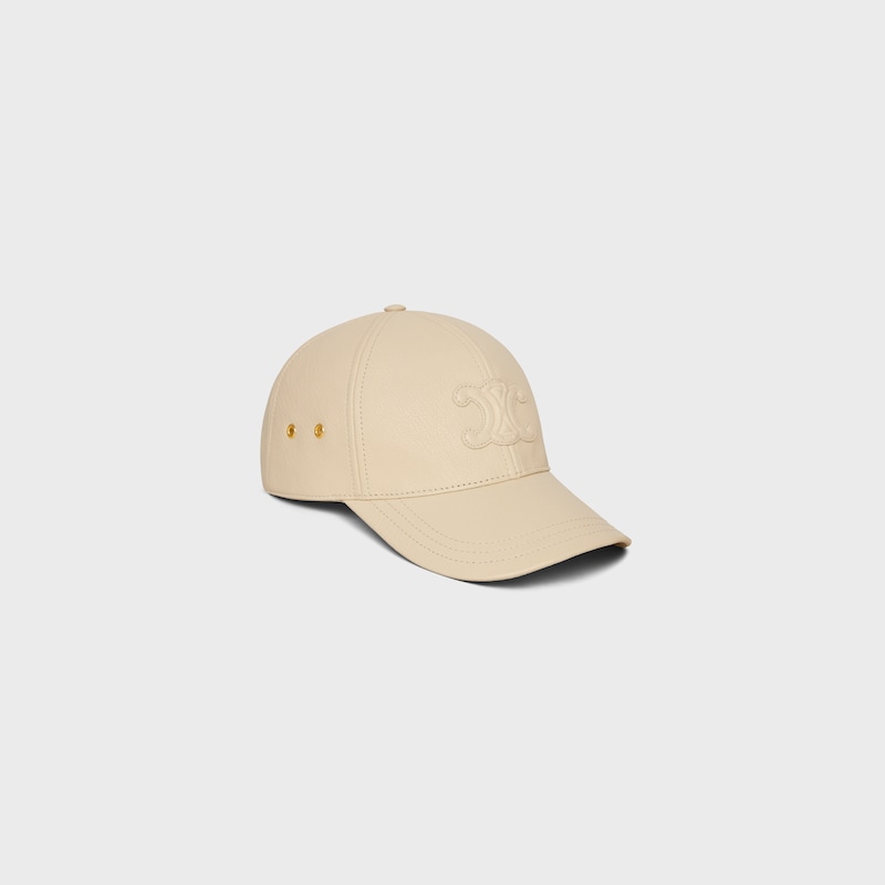 casquette de baseball triomphe en cuir de veau