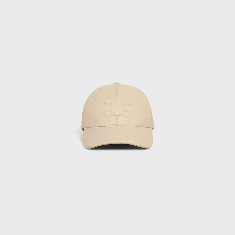 casquette de baseball triomphe en cuir de veau