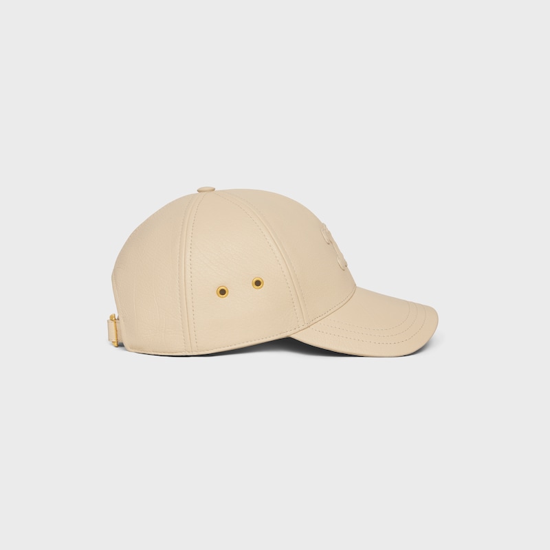 casquette de baseball triomphe en cuir de veau