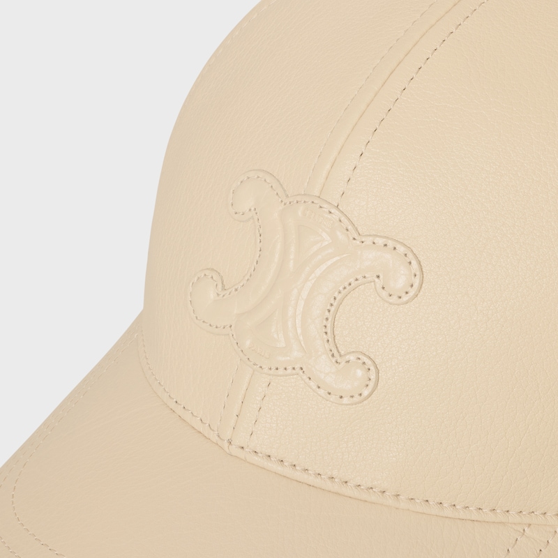 casquette de baseball triomphe en cuir de veau