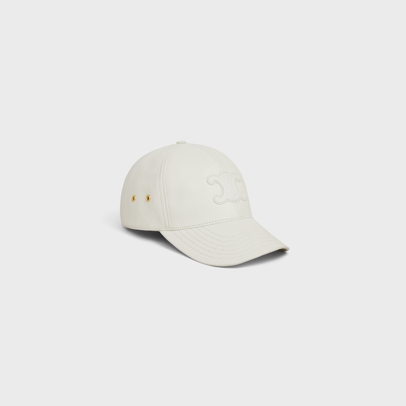 casquette de baseball triomphe en cuir de veau