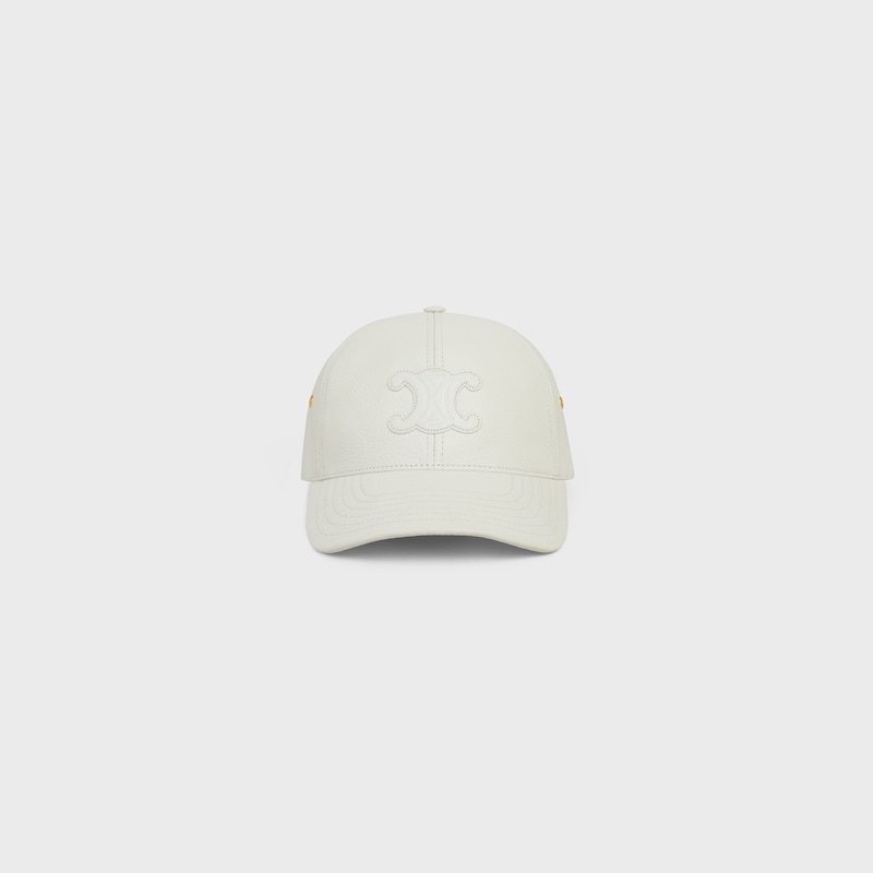 casquette de baseball triomphe en cuir de veau