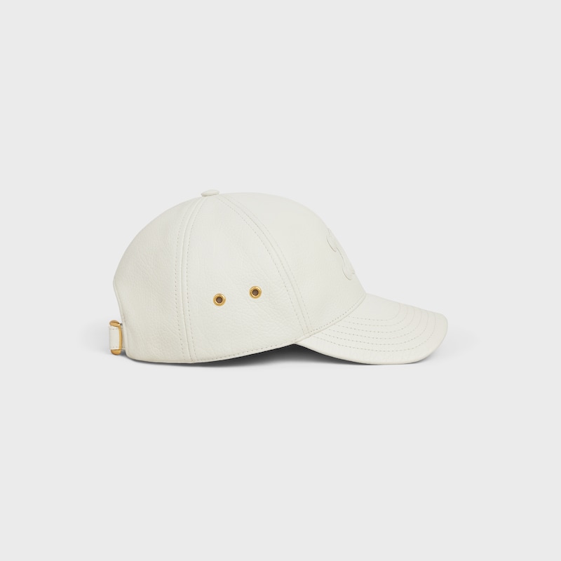 casquette de baseball triomphe en cuir de veau