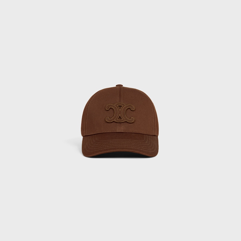 casquette baseball triomphe en gabardine de coton