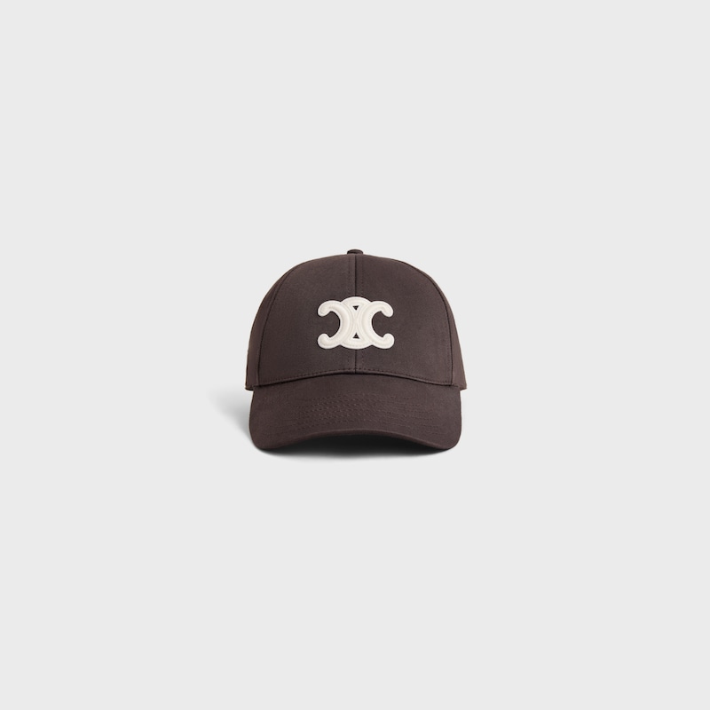 casquette baseball triomphe en gabardine de coton