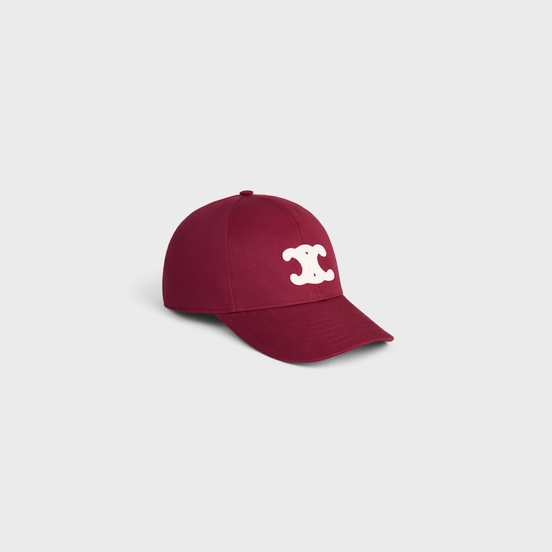 casquette baseball triomphe en gabardine de coton