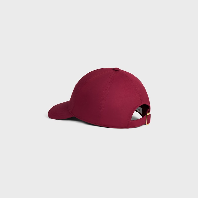 casquette baseball triomphe en gabardine de coton