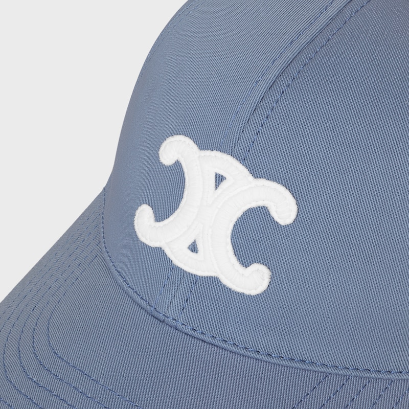 casquette baseball triomphe en gabardine de coton