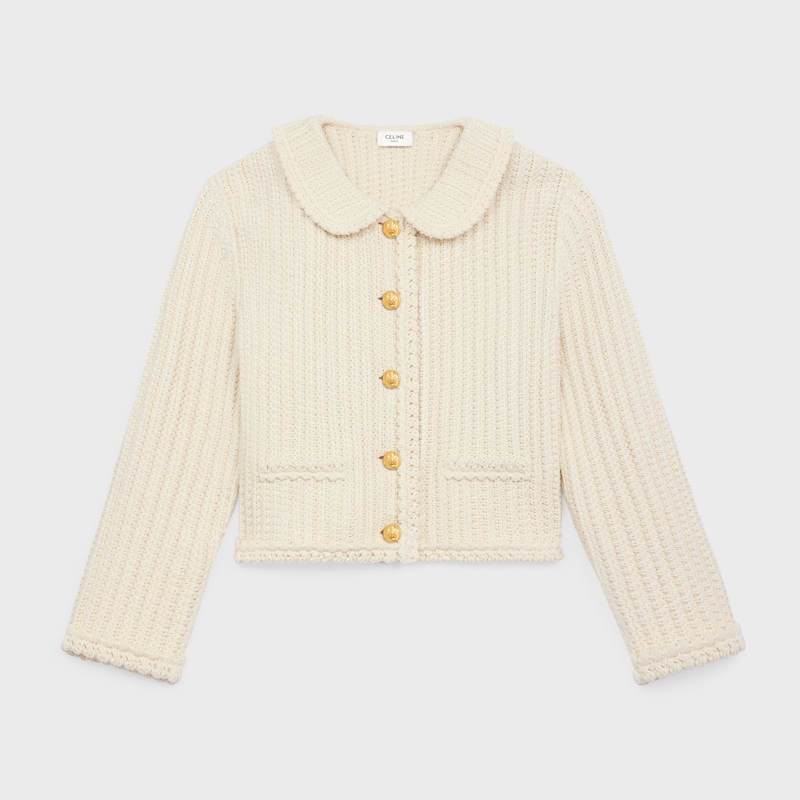 gilet cardigan en coton