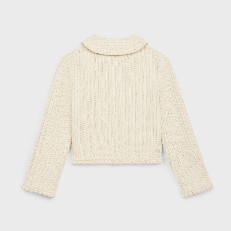 gilet cardigan en coton