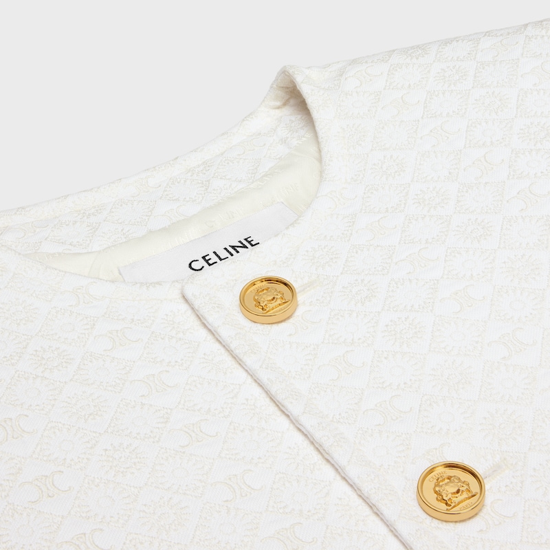 veste chelsea en coton matelassé