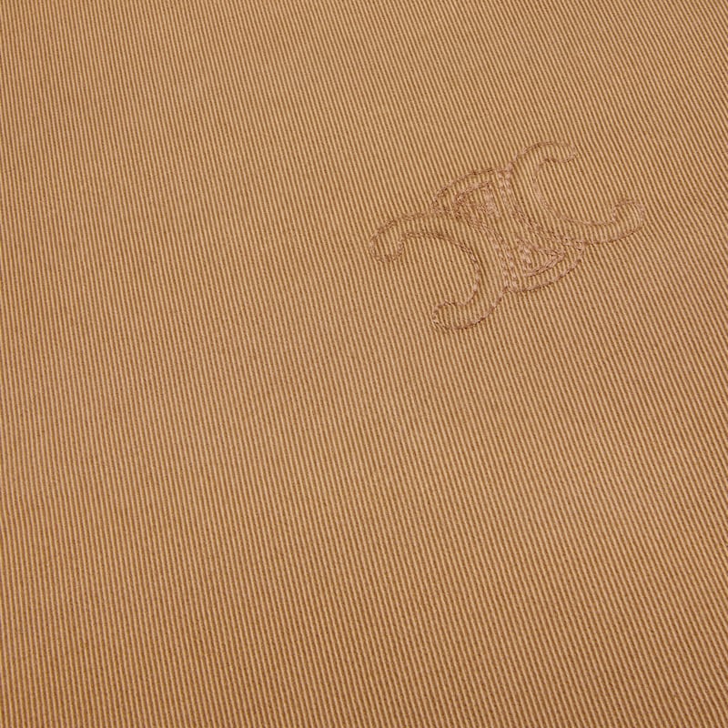veste en gabardine de coton et laine