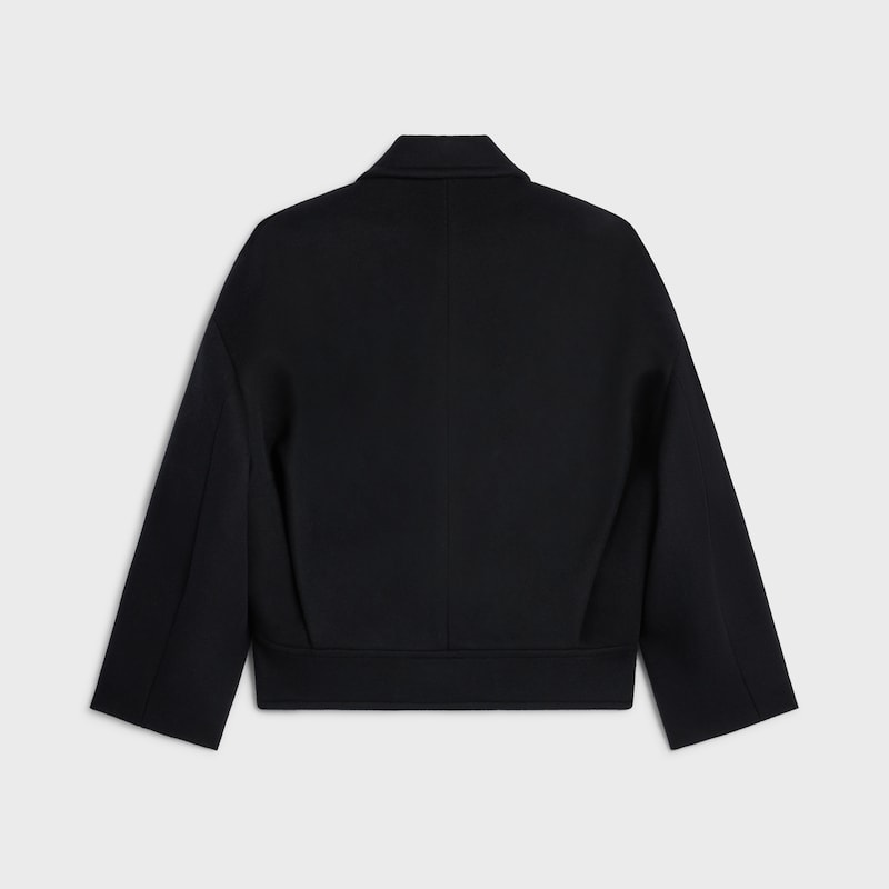veste en laine cachemire double face