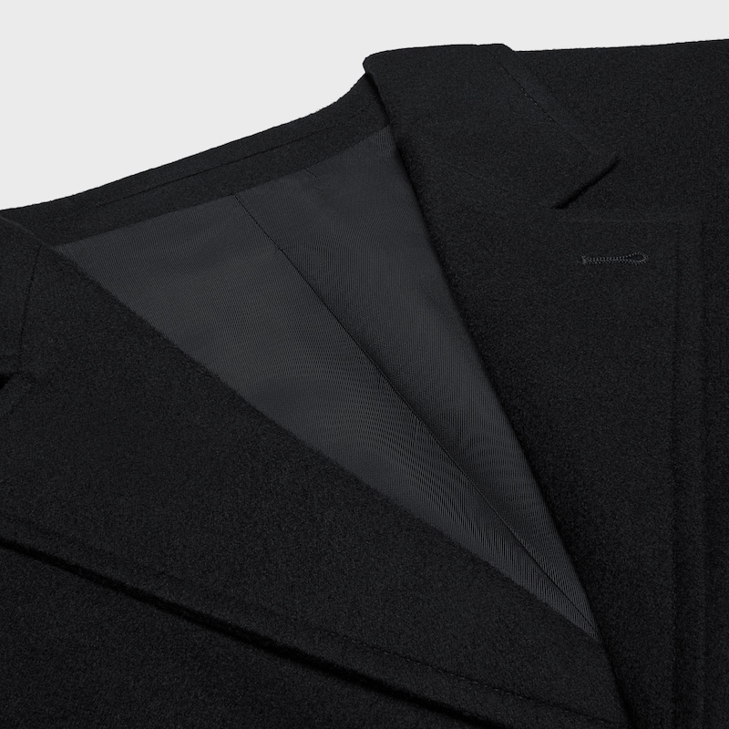 veste tailleur en flanelle de cachemire